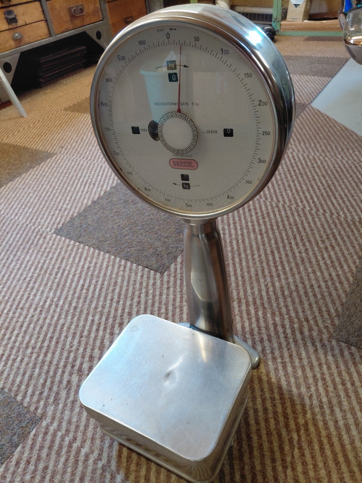 Van Berkel weegschaal, Ophalen of Verzenden, Minder dan 10 kg