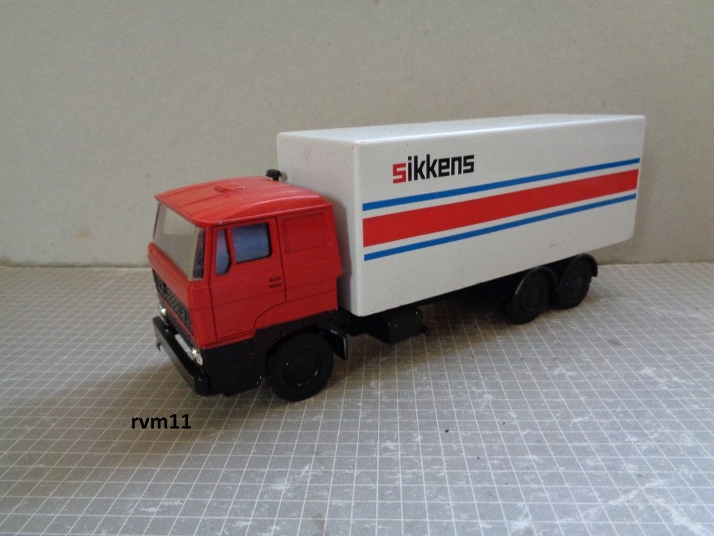 lion daf 2800 sikkens bakwagen, Hobby en Vrije tijd, Modelauto's | 1:50, Ophalen of Verzenden, Nieuw, Bus of Vrachtwagen, Lion Toys