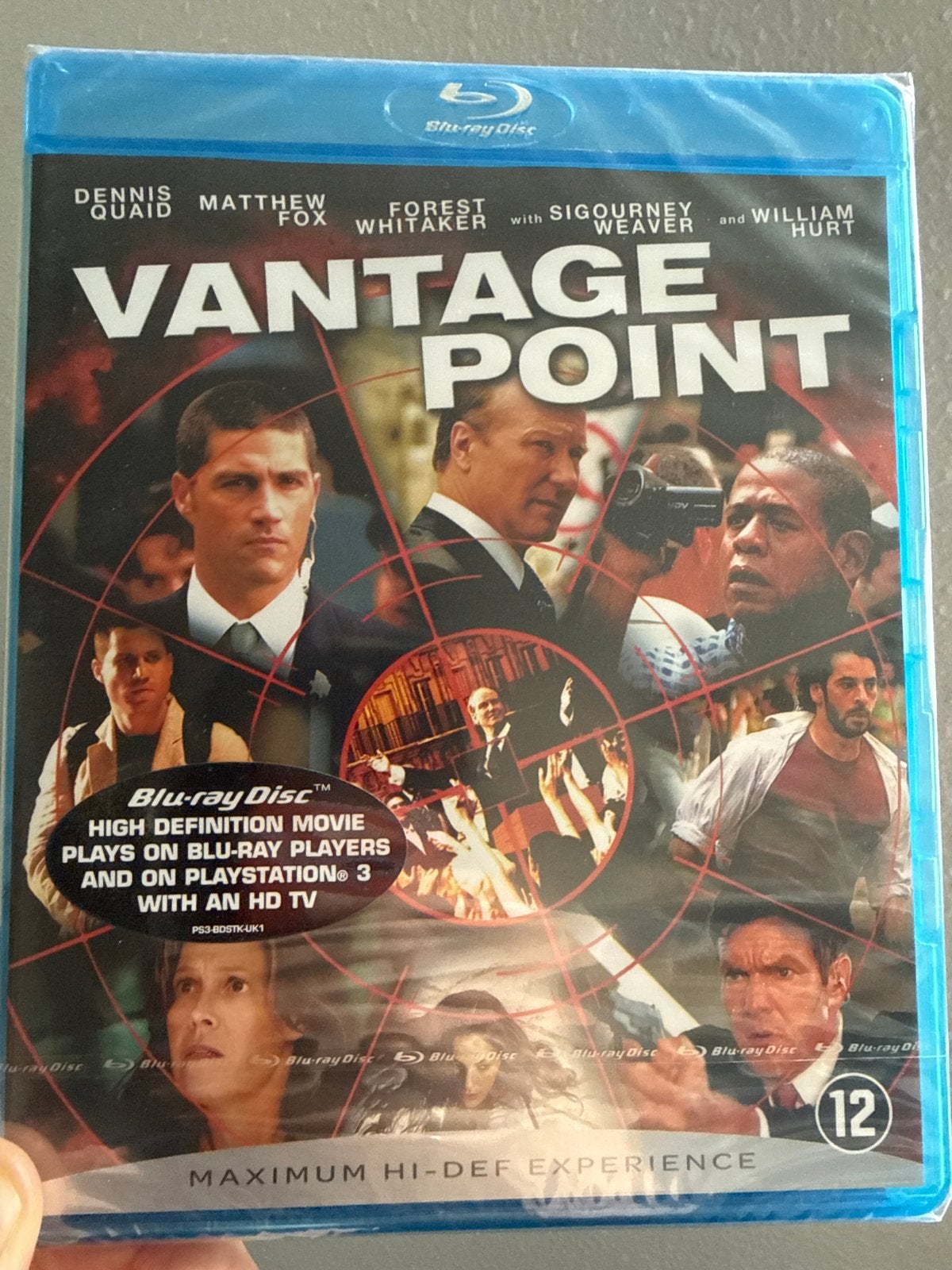 Vantage Point op Blu-ray - nieuw in cellofaan, Engels, Film, Actie, Ophalen of Verzenden