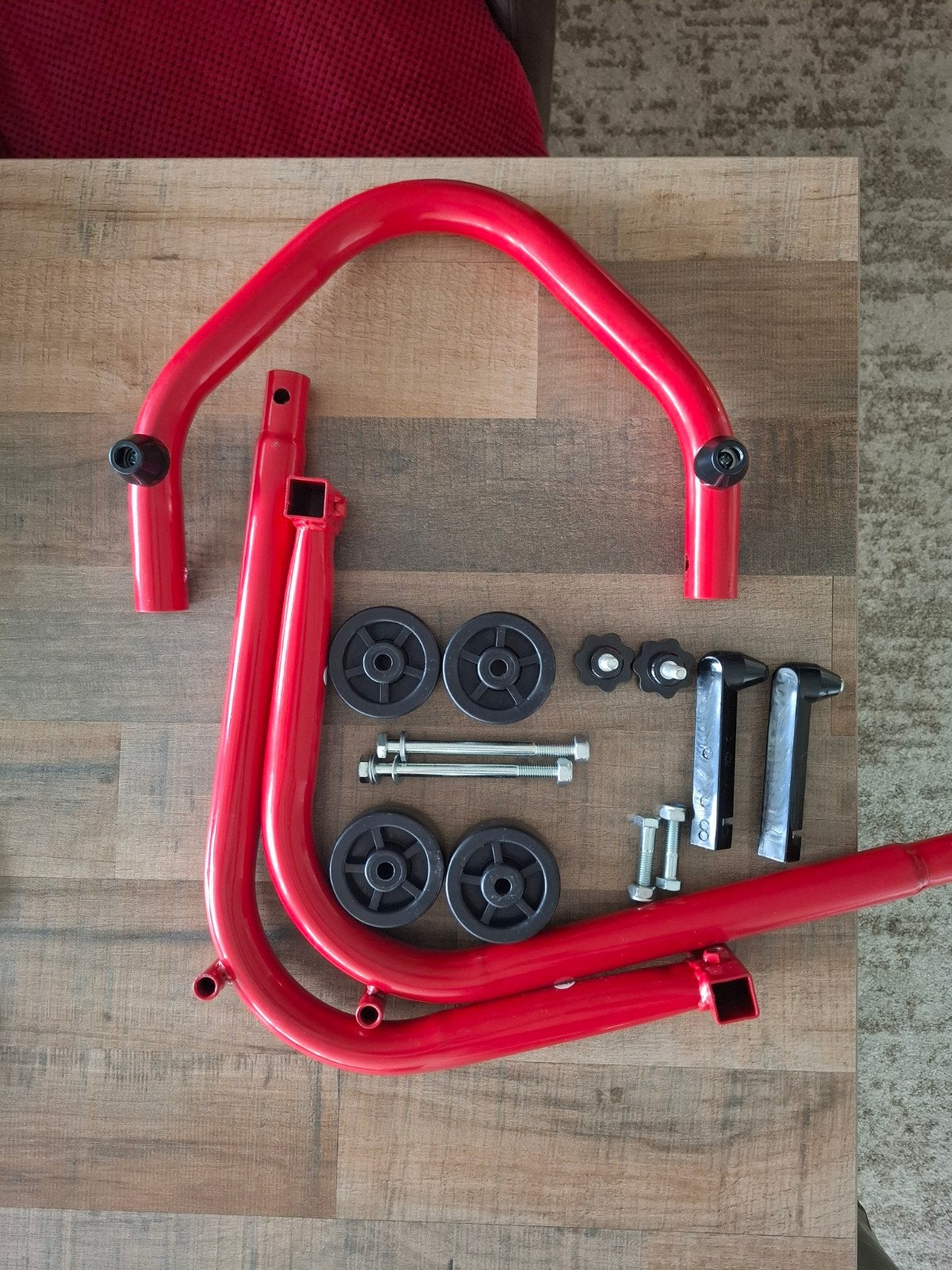 ConStands Motorfiets standaard Rood, Ophalen of Verzenden, Zo goed als nieuw