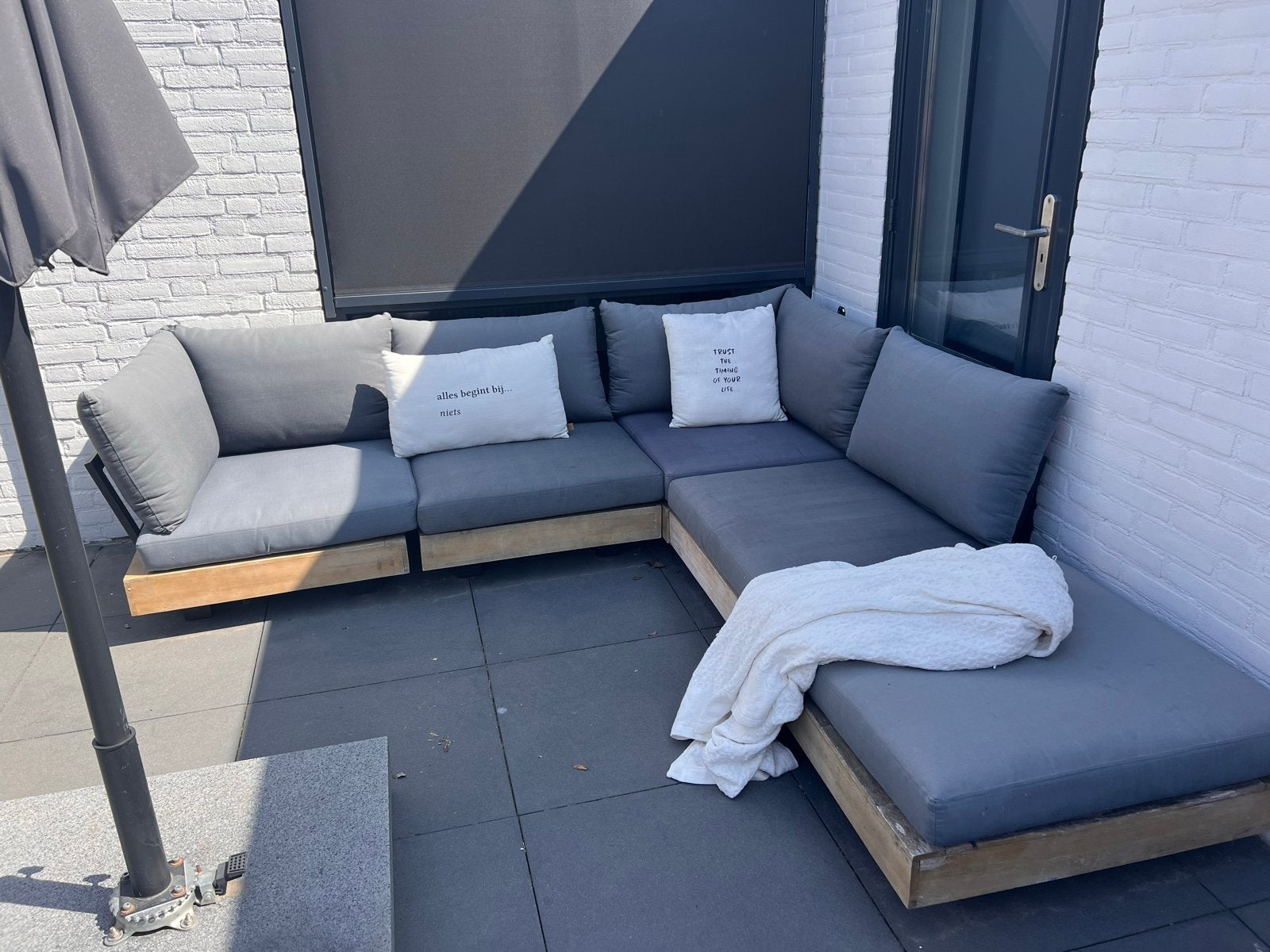 Modulaire Loungeset Karwei - Uitwasbare Kussens, Ophalen, Gebruikt, Meer dan 8 zitplaatsen, Loungeset