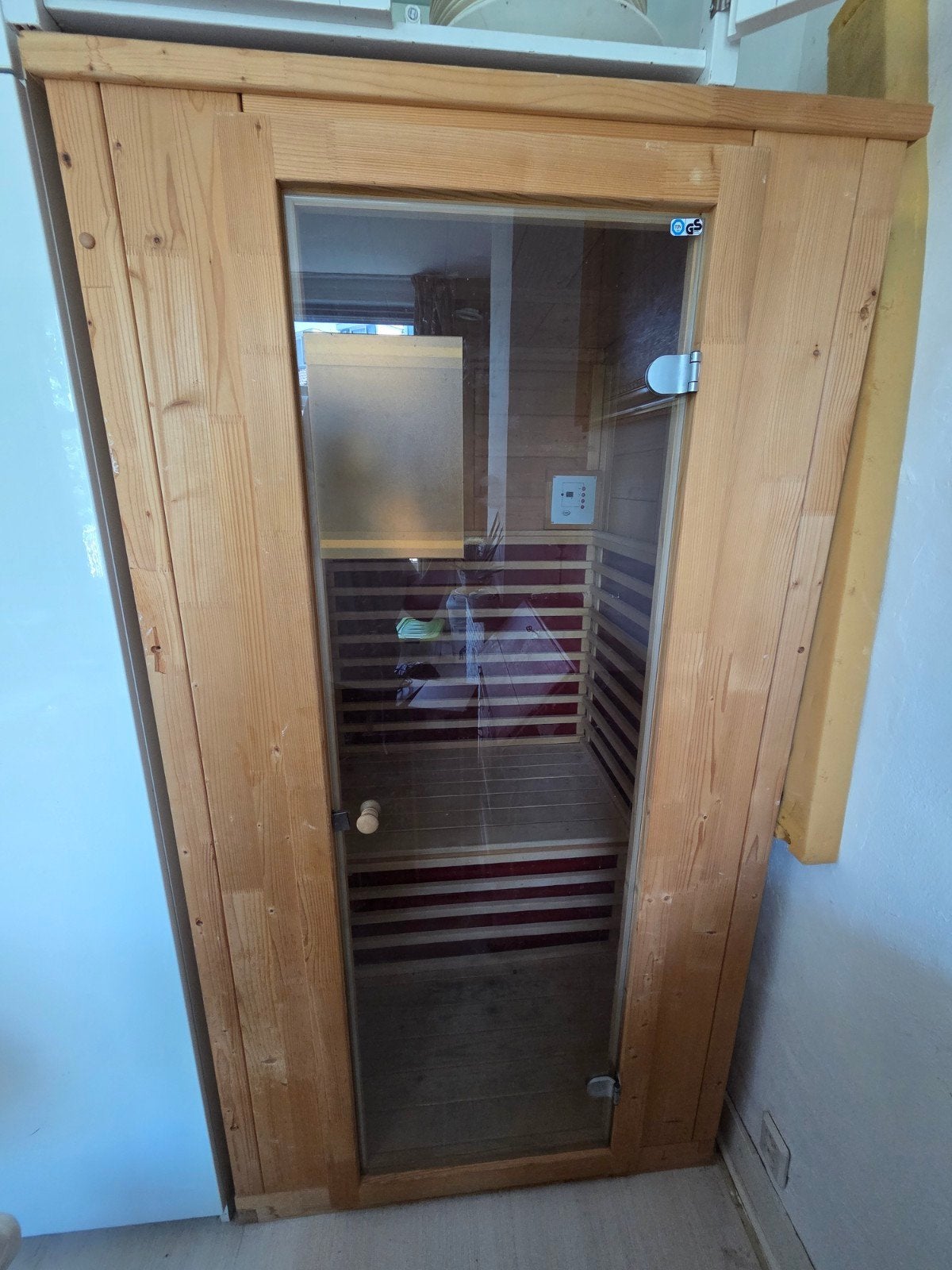 Domo Infrarood Sauna - Compact en Compleet, Ophalen, Zo goed als nieuw, Infrarood, Complete sauna