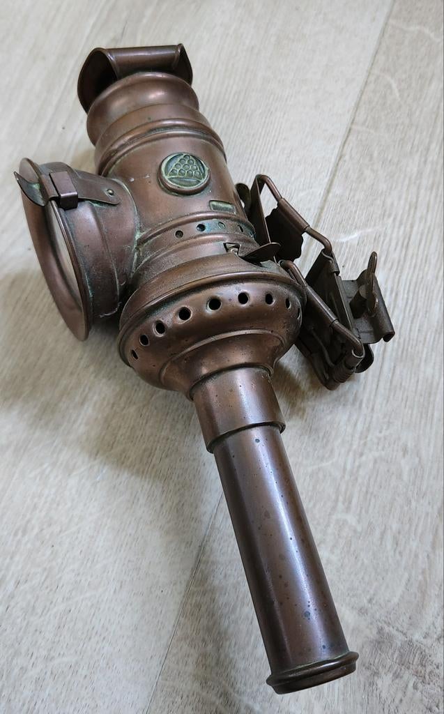 Oldtimer fiets kaarslamp, Fietsen en Brommers, Ophalen of Verzenden, Dynamo