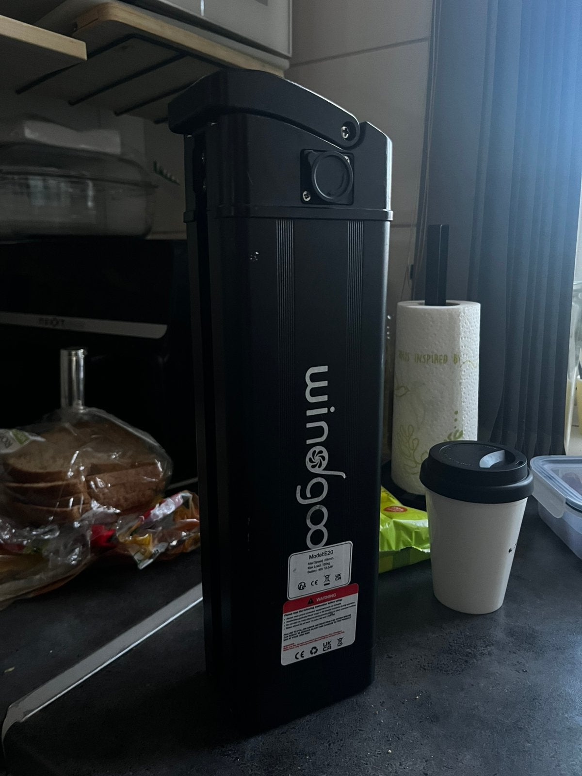 Windgoo E20 E bike Accu, Ophalen of Verzenden, Gebruikt