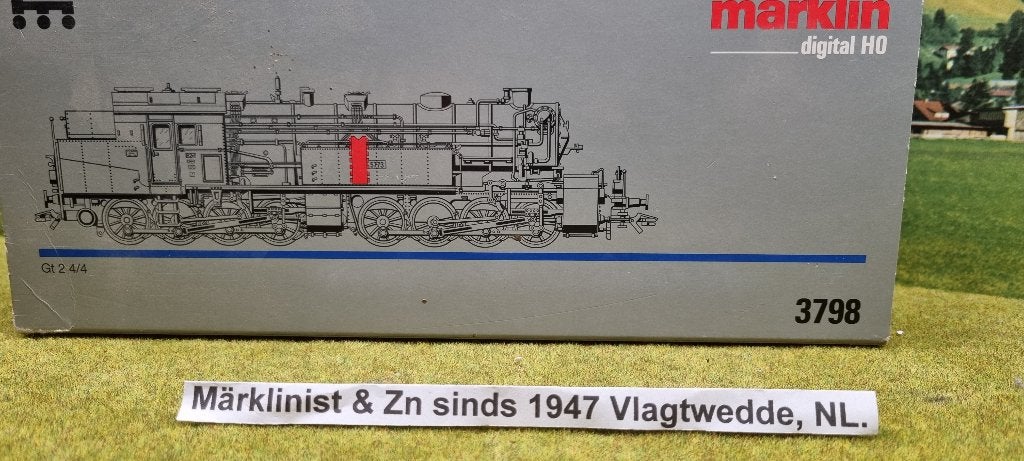 Marklin Mallet 3798 nieuw in doos € 180.00, Wisselstroom, Locomotief, Nieuw, Ophalen of Verzenden