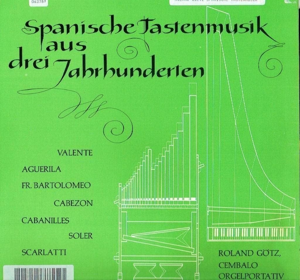 Roland Götz – Spanische Tastenmusik Aus Drei Jahrhunderten, Kamermuziek, Verzenden, Zo goed als nieuw, 12 inch