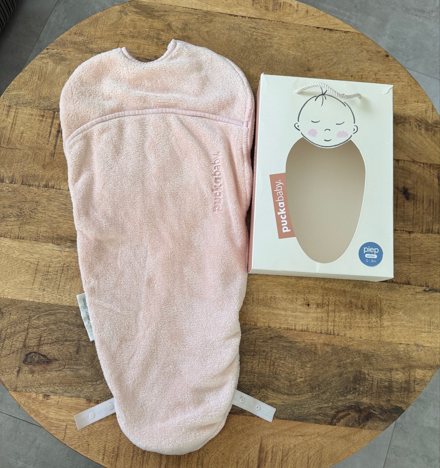Puckababy Piep slaapzak 0-3 maanden, Kinderen en Baby's, Dekens, Slaapzakjes en Inbakerproducten, Ophalen of Verzenden, Gebruikt