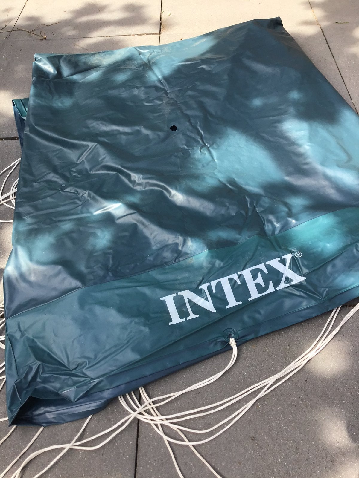 Intex zwembad afdekhoes 4x2 meter, Ophalen, Zo goed als nieuw, Afdekzeil