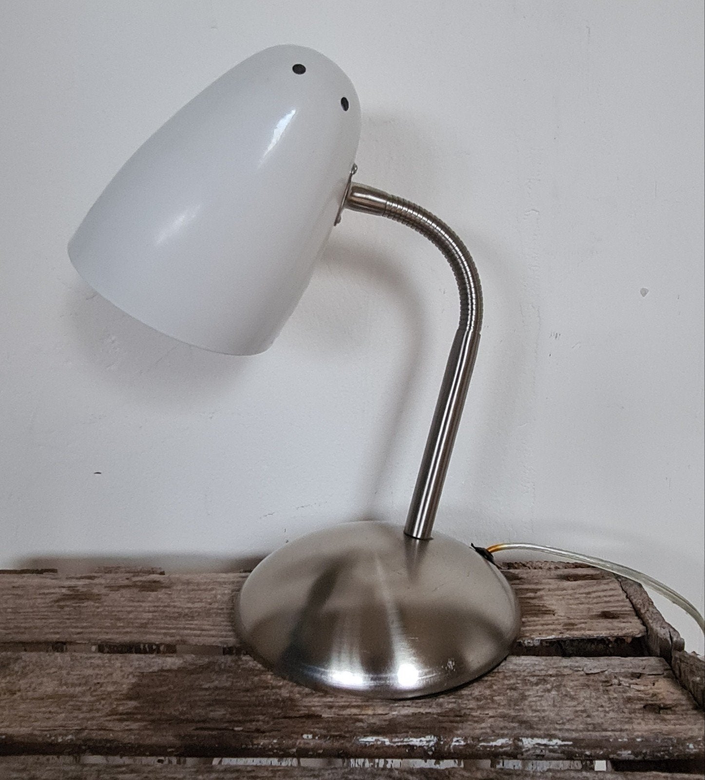 Vintage Hema bureau-/ tafellamp jaren 90, Bureaulamp, Gebruikt, Overige merken, Met schakelaar