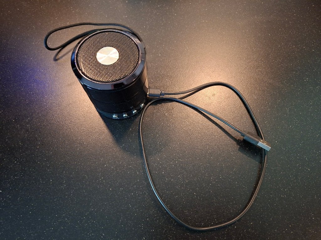 mini speaker zwart, Ophalen of Verzenden, Minder dan 60 watt, Overige typen, Overige merken