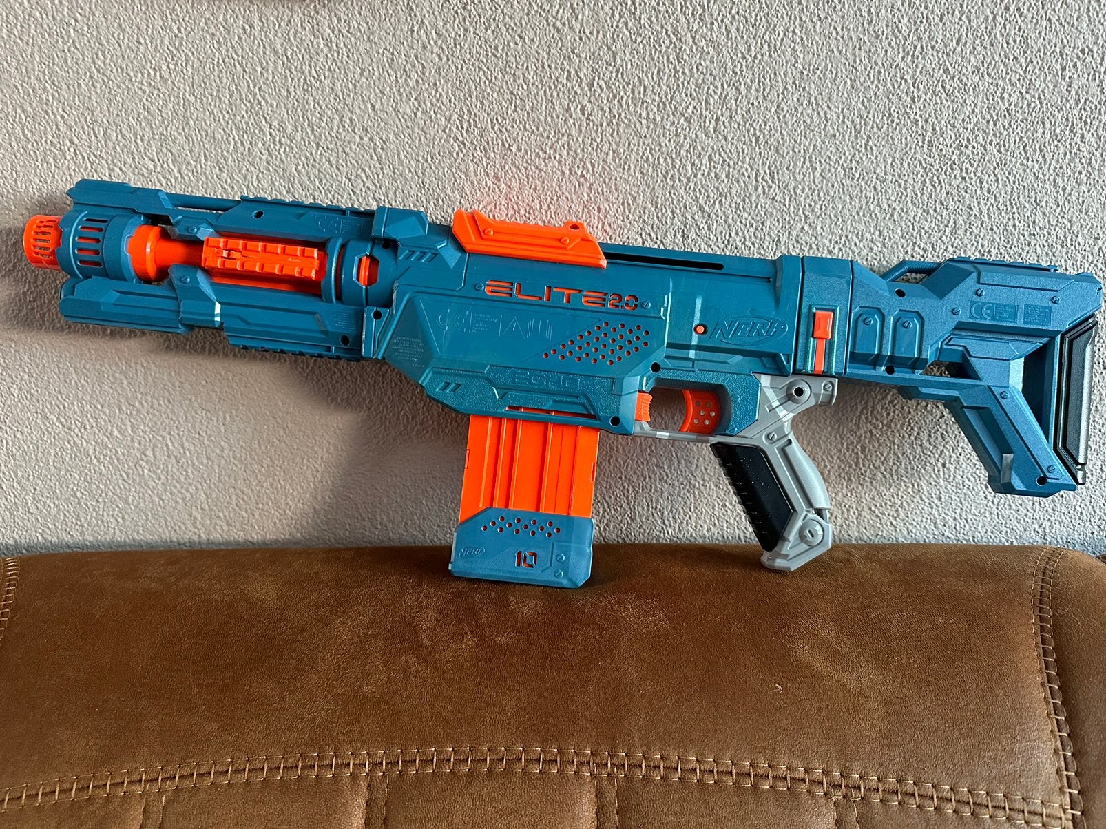 Nerf Elite 2.0 blaster + extra Nerf pistool + 50 darts, Ophalen of Verzenden
