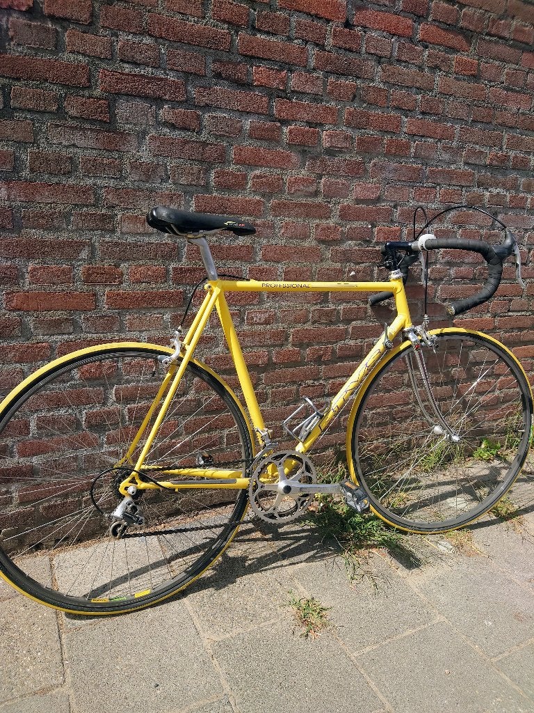 Batavus racefiets geel, Fietsen en Brommers, Ophalen, 28 inch, Gebruikt, Batavus