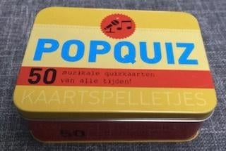 Popquiz Muziek Kaartspel - ISBN 9789161449641, Ophalen of Verzenden, Minder dan 500 stukjes, Nieuw, Overige typen