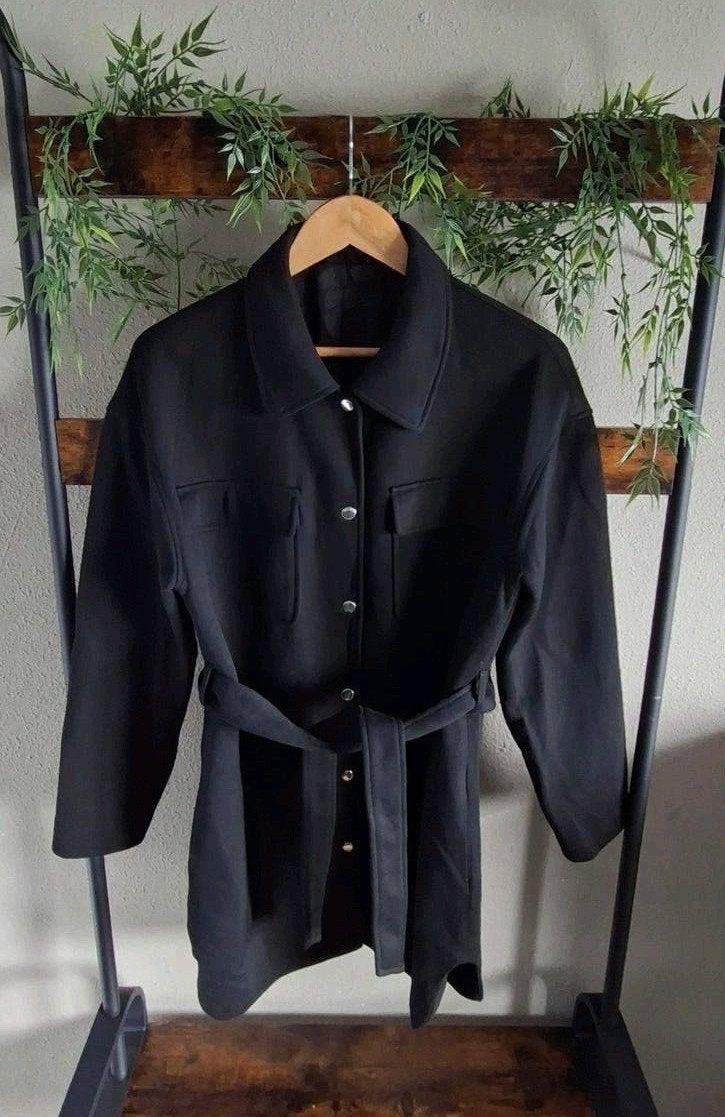 VERO MODA Tussen Jas zwart M, Maat 38/40 (M), Vero Moda, Zwart, Ophalen of Verzenden