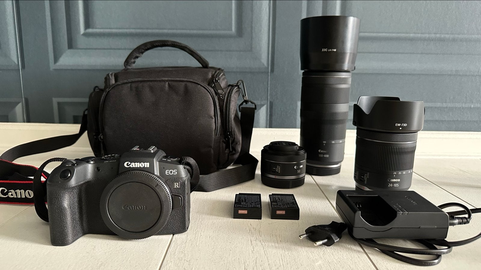 Canon EOS RP Systeemcamera met 3 lenzen en accessoires, Ophalen, Canon, Compact, Zo goed als nieuw