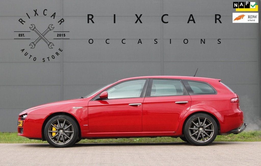 Alfa Romeo 159 Sportwagon 1.750 TBi Distinctive Leder Origin, Auto's, Alfa Romeo, Bedrijf, Te koop, ABS, Airbags, Airconditioning