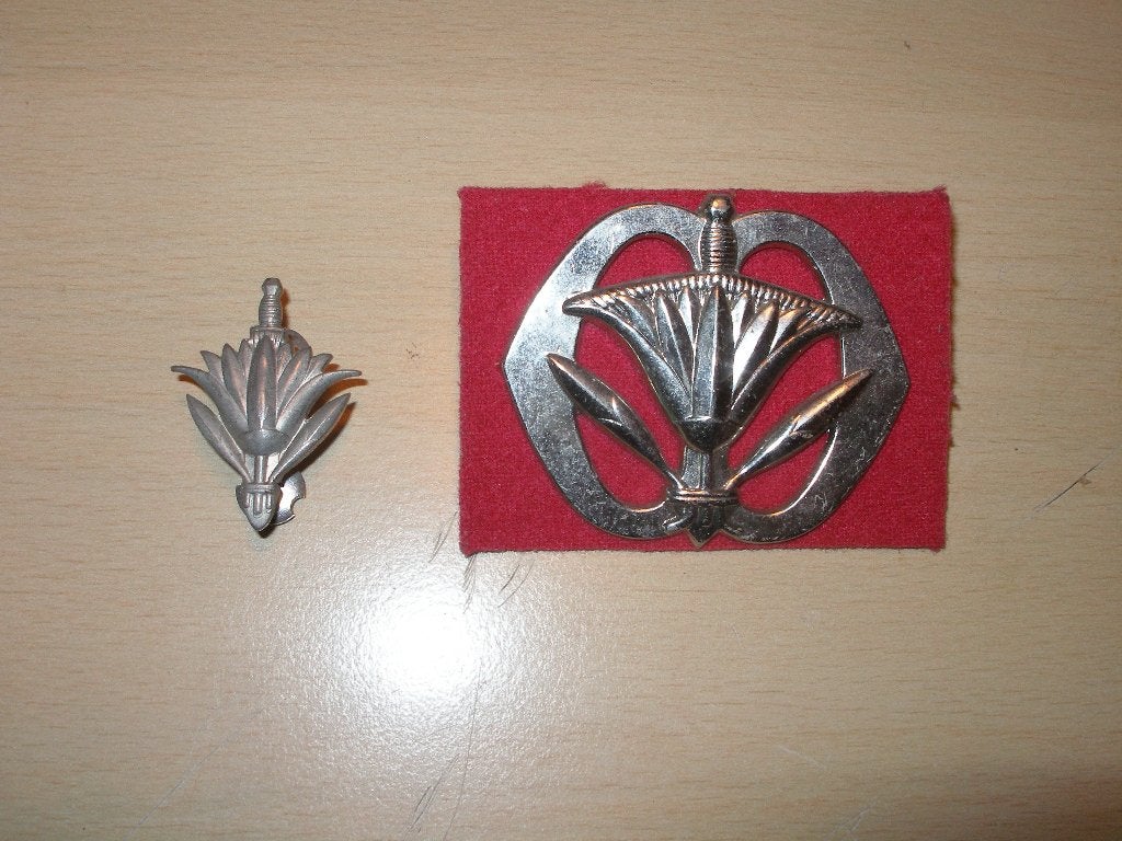 Emblemen Administratieve Troepen, Ophalen of Verzenden, Landmacht, Nederland, Embleem of Badge