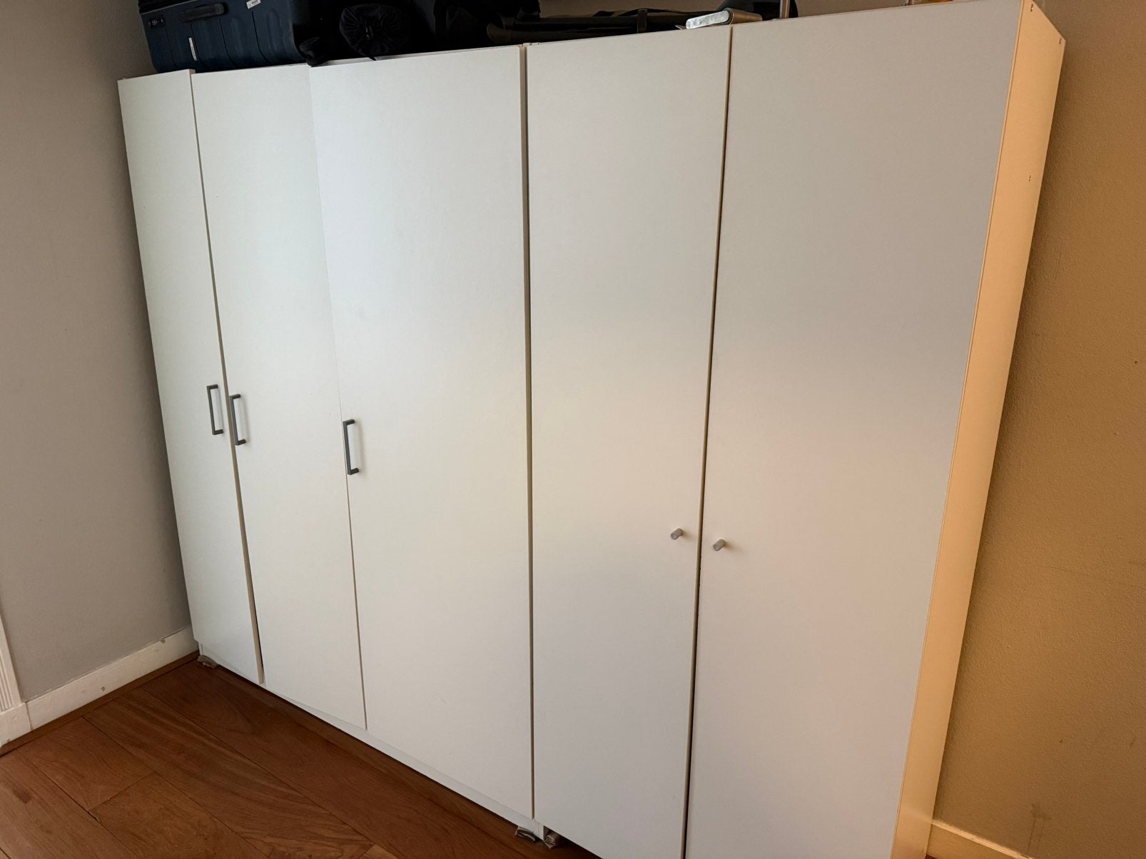 IKEA PAX kledingkast wit – 150 cm breed – veel opbergruimte, Ophalen, Zo goed als nieuw