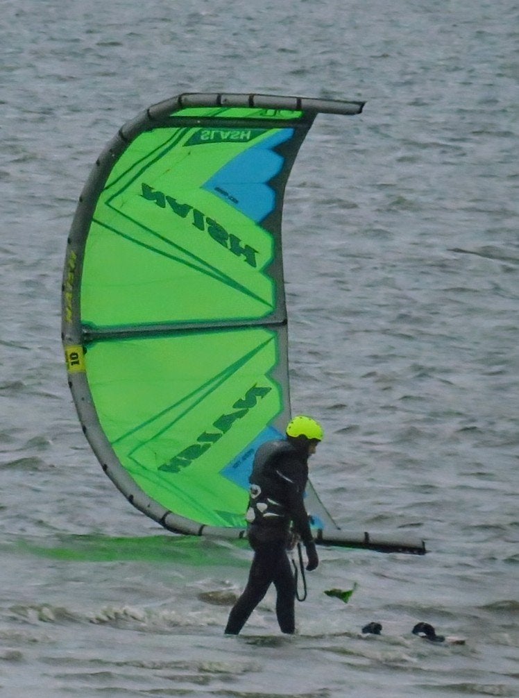 Naish Slash 10m 2018 met Torque Bar, Watersport en Boten, Gebruikt, Bar, 10 m², Geen board
