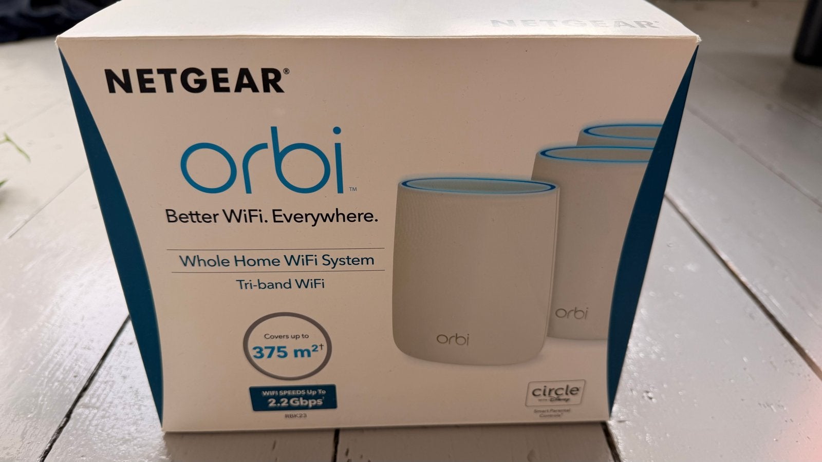 NETGEAR Orbi WiFi System, Computers en Software, Ophalen, Zo goed als nieuw, Router