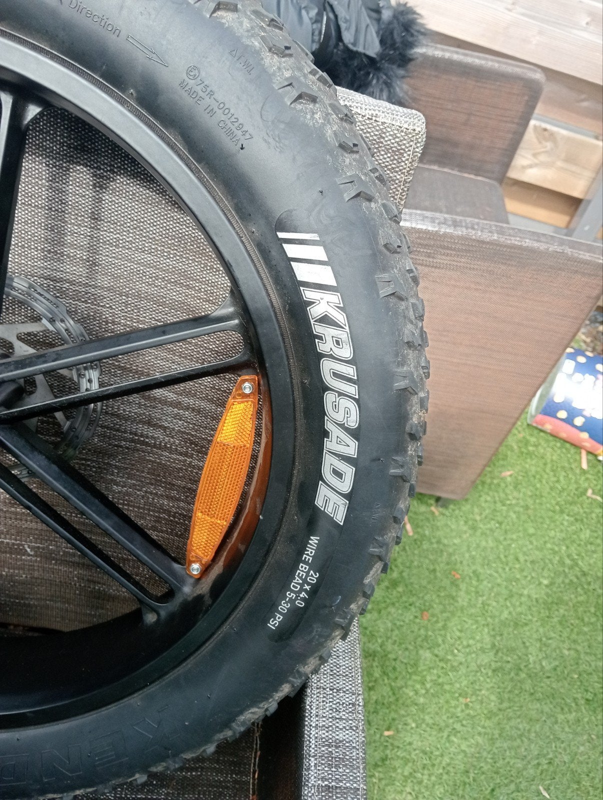 fatbike pro v 20 voorwiel zie foto,s, Fietsen en Brommers, Fietsonderdelen, Ophalen, Fatbike, Band