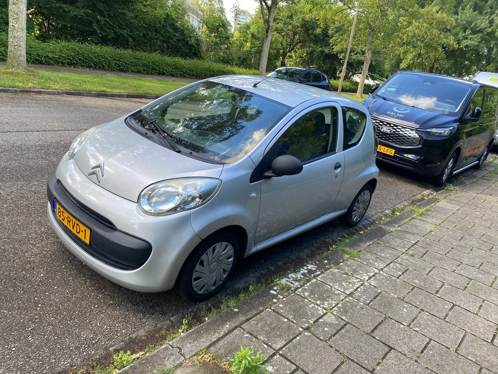 Citroën C1 1.0 3-DRS 2008 Grijs apk maart 2027, Voorwielaandrijving, 4 stoelen, C1, 68 pk