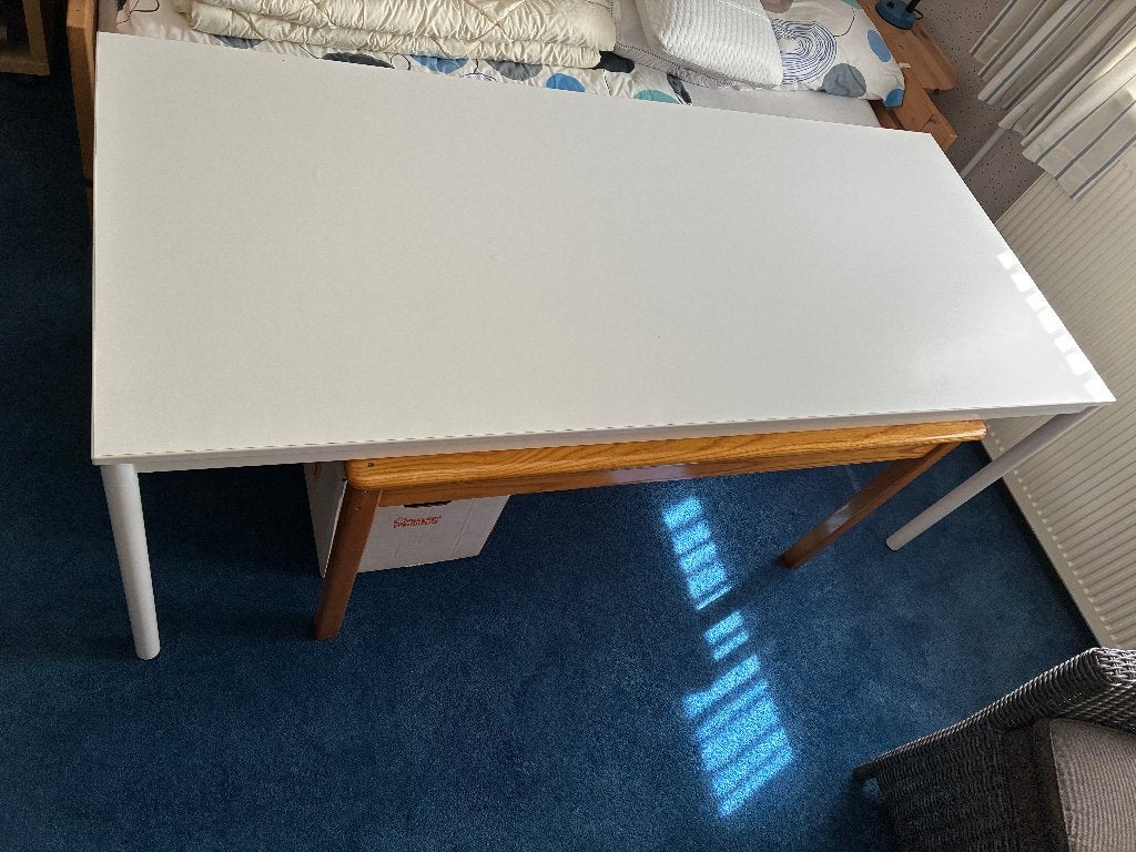 Te koop tafel, Ophalen, Overige materialen, Gebruikt, 50 tot 100 cm