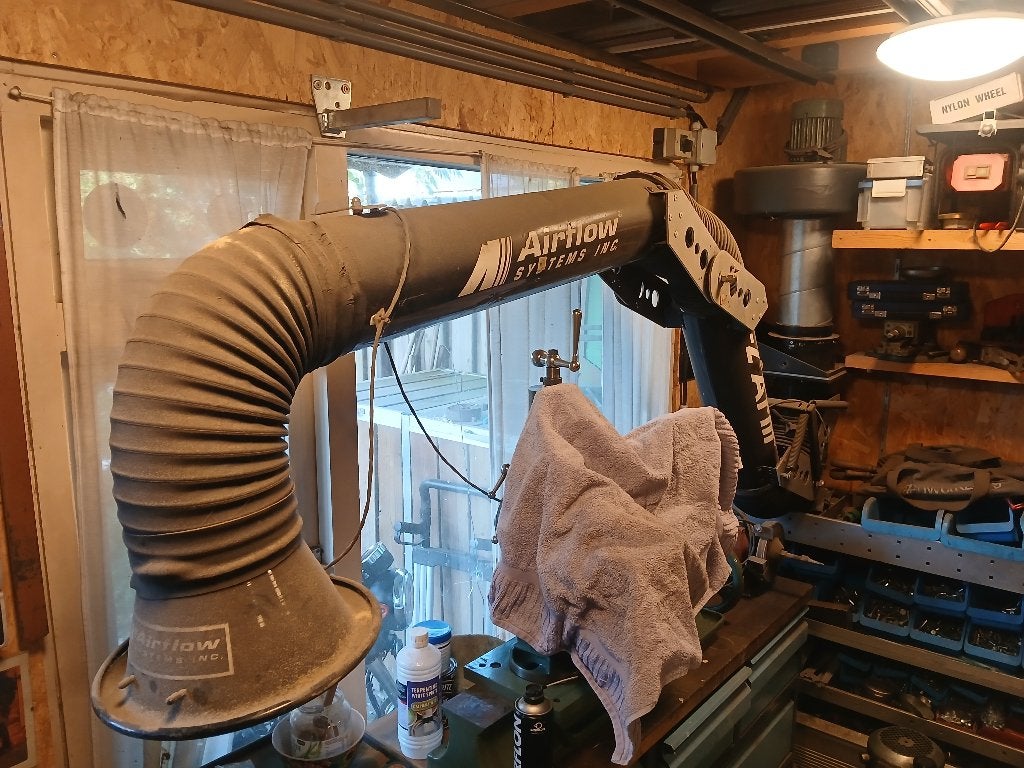 Lasdampafzuiger, Doe-het-zelf en Verbouw, Gereedschap | Lasapparaten, Ophalen, Gebruikt, Minder dan 150 ampère, Overige typen