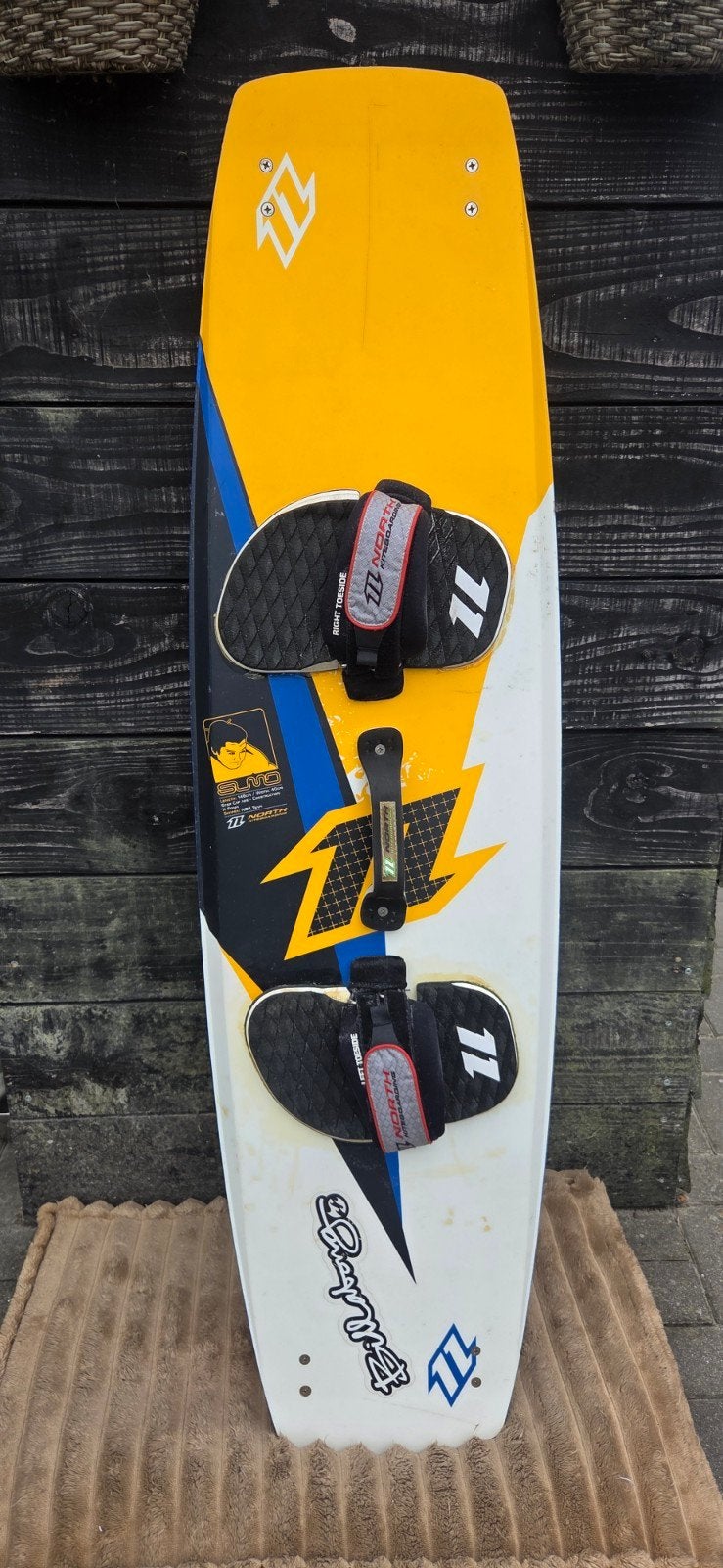 North Kiteboarding Sumo Twintip Kiteboard 148cm, Watersport en Boten, Ophalen, Gebruikt, Twintip, Kiteboard