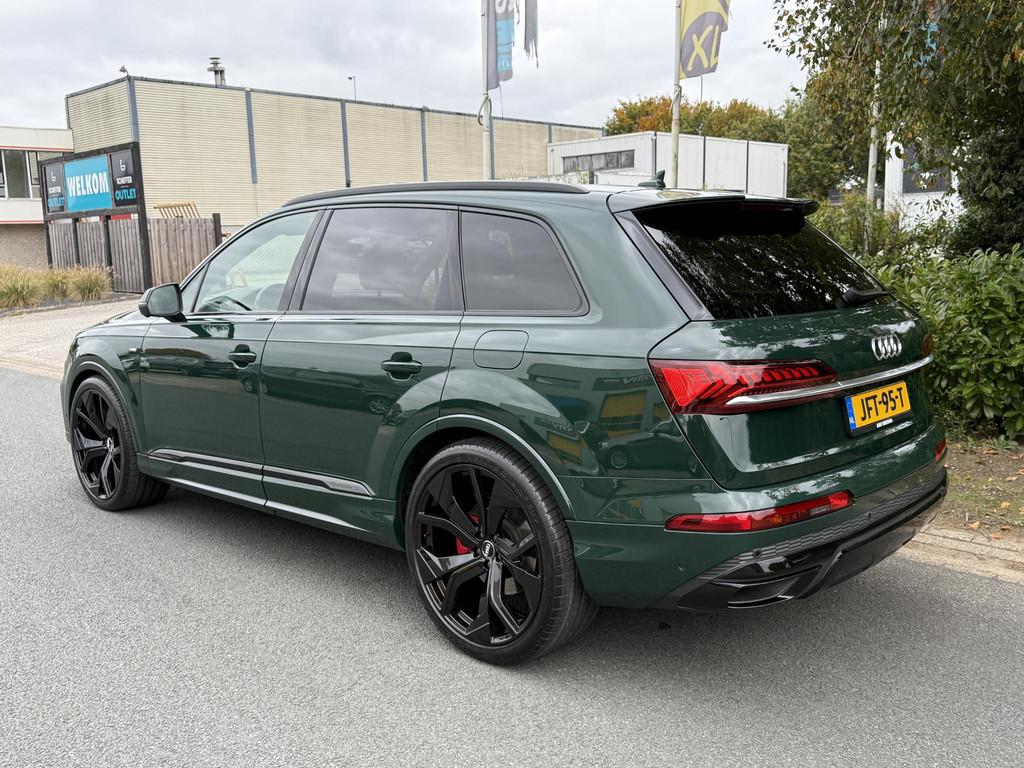 Audi Q7 60 TFSIe quattro S-Line Competition 456PK Pano•360, Auto's, Audi, Automaat, 14 kWh, Gebruikt, Euro 6
