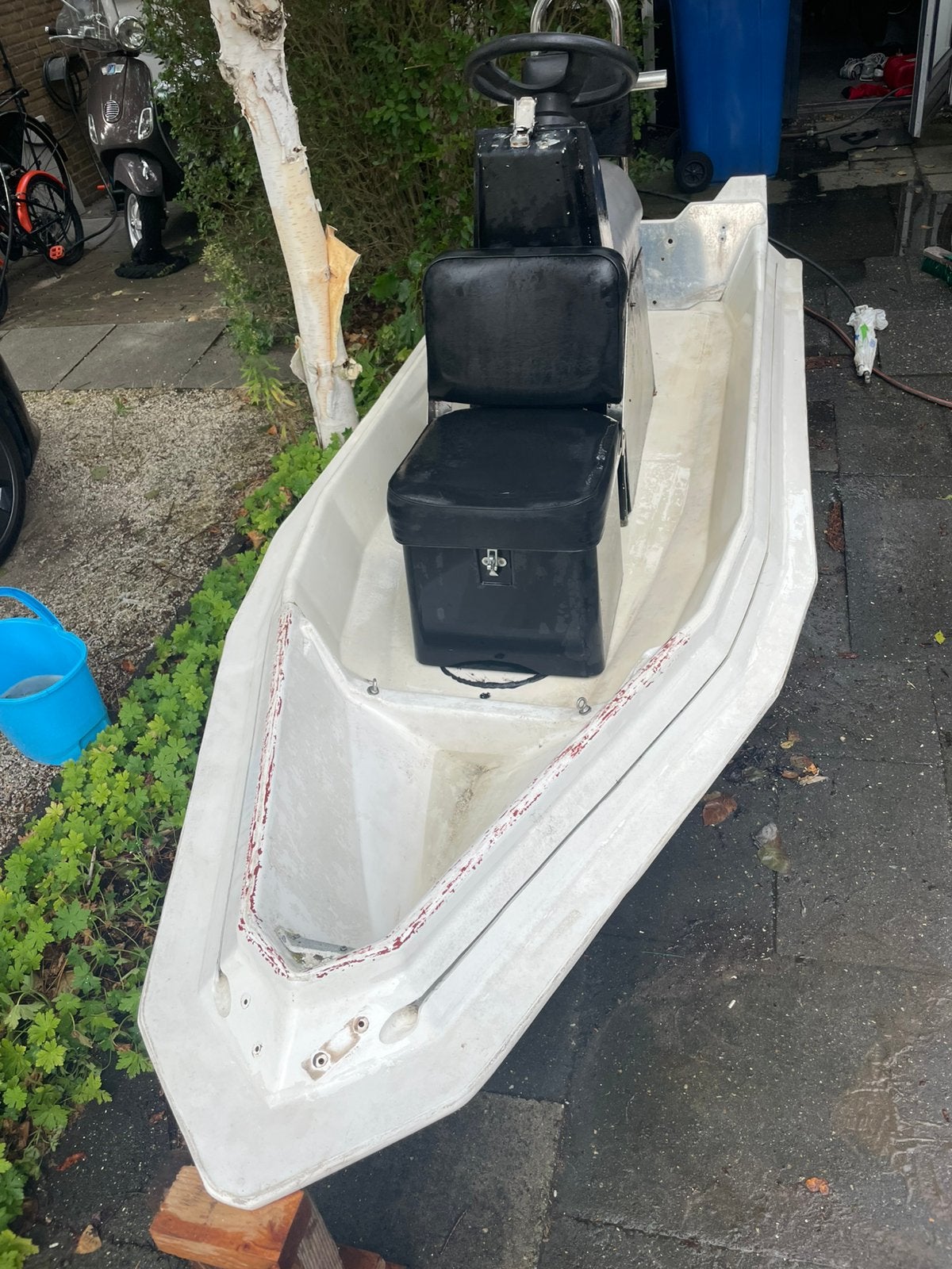 Zodiac Pro 420 romp inclusief console, Watersport en Boten, Ophalen, Gebruikt, Overige typen, Motorboot