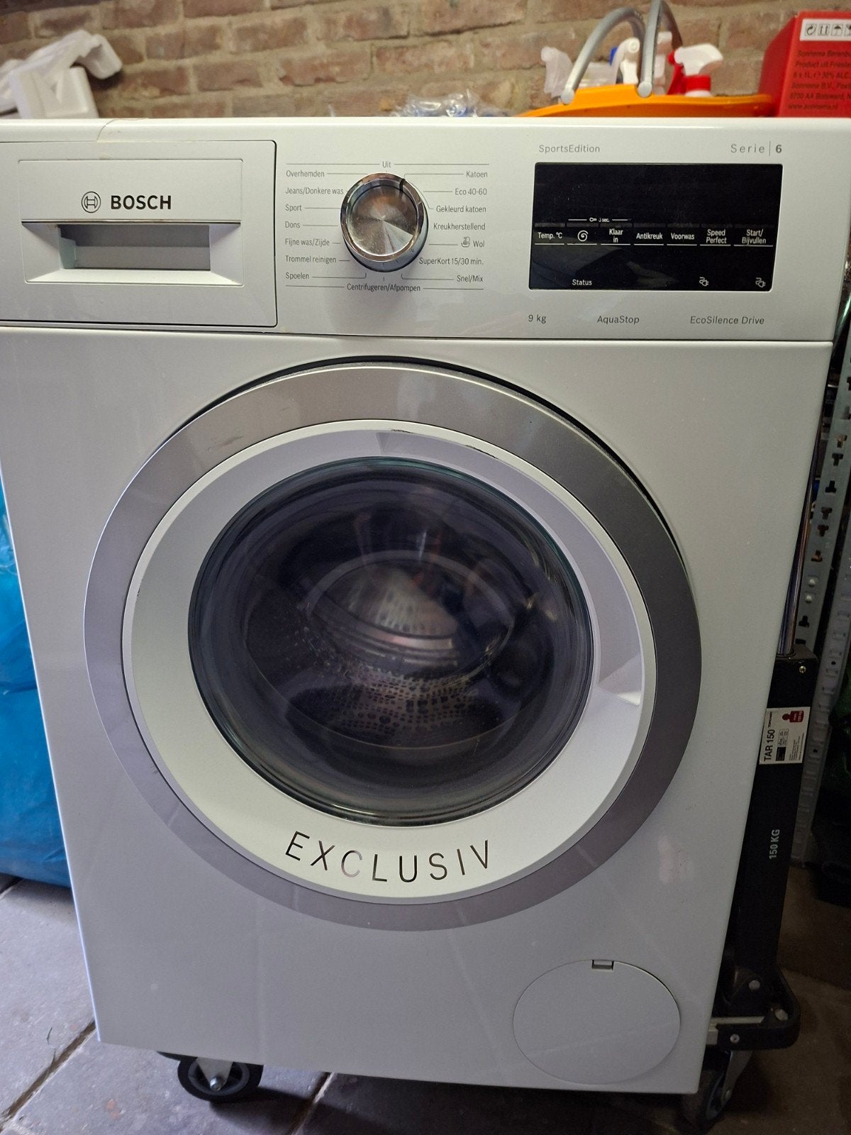Bosch wasmachine Sports edition 9 kg, Witgoed en Apparatuur, Wasmachines, Ophalen, Gebruikt, Minder dan 85 cm, 8 tot 10 kg