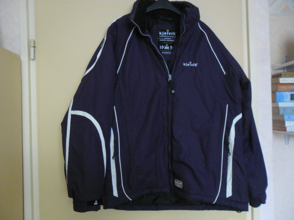 z.g.a.n. KJELVIK dames winterjas Maat M, Kleding | Dames, Maat 38/40 (M), Paars, Ophalen of Verzenden, Zo goed als nieuw