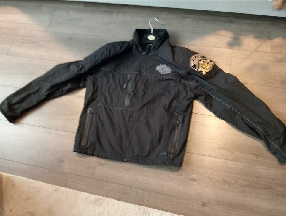 Harley-Davidson textiel jas - XL, Motoren, Kleding | Motorkleding, Jas | textiel, Heren, Tweedehands, Ophalen of Verzenden