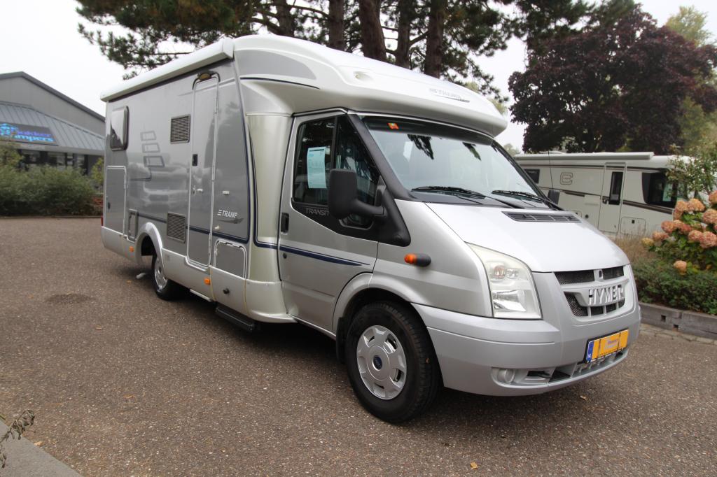 Hymer Tramp 662 CL (bj 2007), Caravans en Kamperen, Campers, Verwarmde buitenspiegels, Koelkast, Ford, Bedrijf