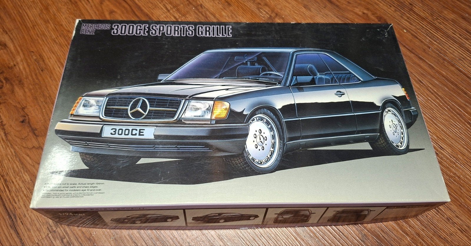fujimi 1/24 Mercedes benz 300 CE sports grille bouwdoos, Ophalen of Verzenden
