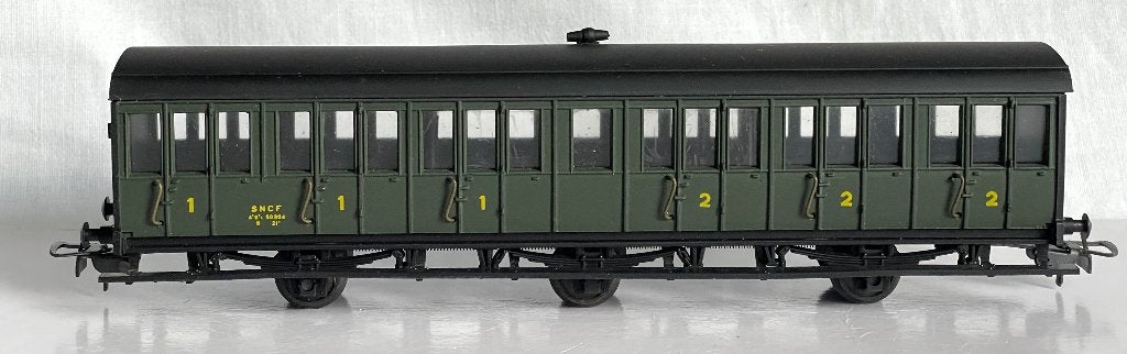 MMM-GR: Rijtuig 1e / 2e klas van de SNCF, Overige merken, Gebruikt, Gelijkstroom, Wagon