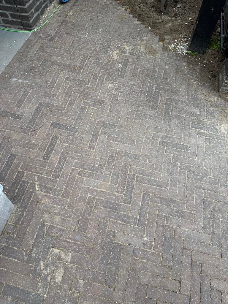 GRATIS 13m2  Bruin gebakken waalformaat bruin, Tuin en Terras, Tegels en Klinkers, Gebruikt, Klinkers, Ophalen of Verzenden, 10 m² of meer