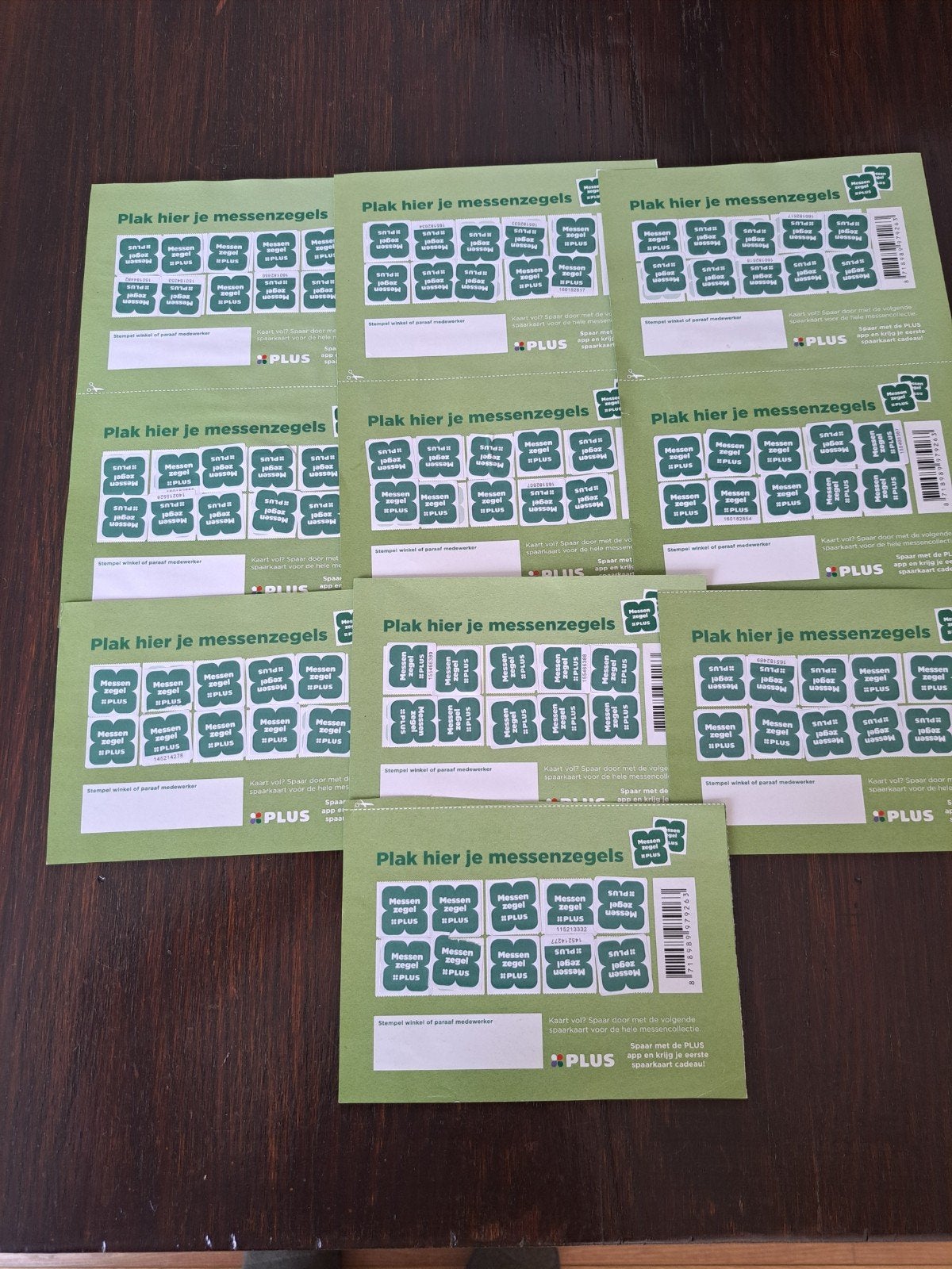 Messenzegels van Plus, Plus, Ophalen of Verzenden