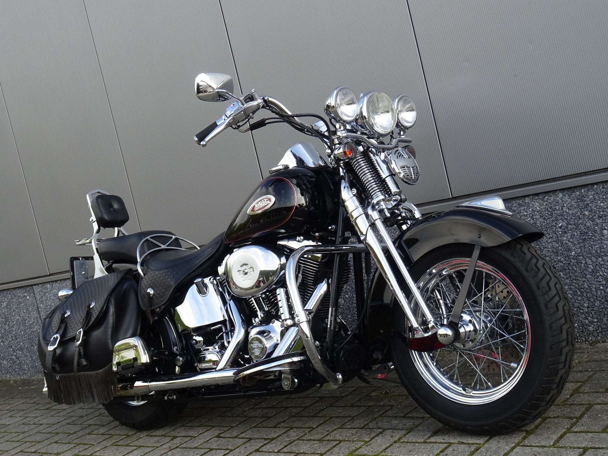 Harley-Davidson FLSTS HERITAGE SPRINGER (bj 2002), Motoren, Chopper, Bedrijf, 1450 cc