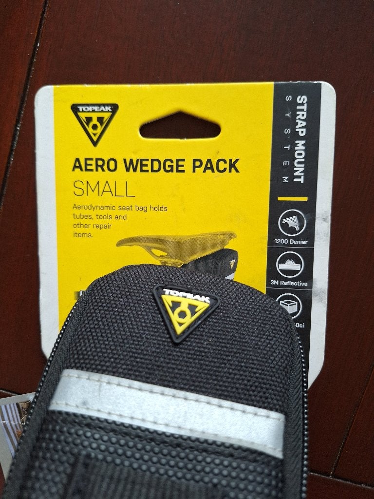 Topeak Aero Wedge Pack Clip Zadeltasje small nieuw, Verzenden, Nieuw, Topeak