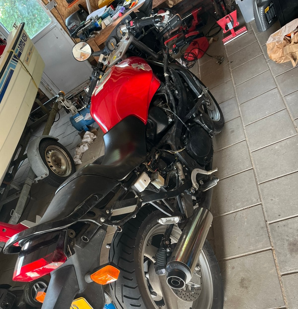 Suzuki gsx600f 1993, Ophalen