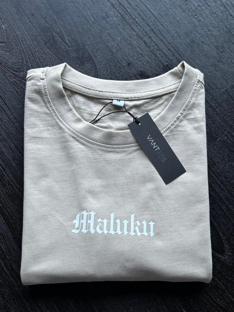 Maluku comfortabele oversized t-shirt, Verzenden, Nieuw, Maat 48/50 (M), Beige