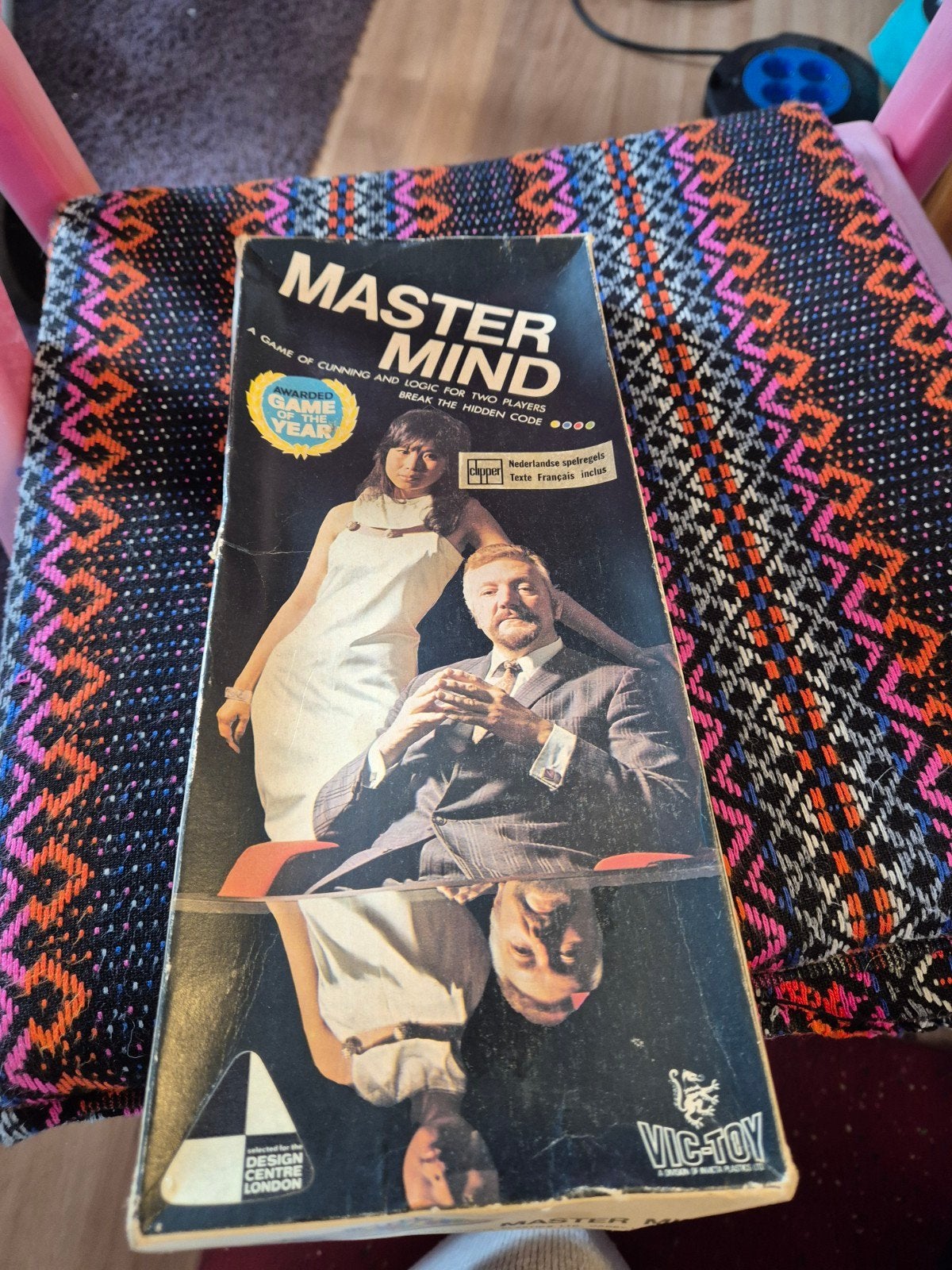 Vintage Mastermind Bordspel - Clipper (Jaren '70), Een of twee spelers, Ophalen, Gebruikt, Clipper