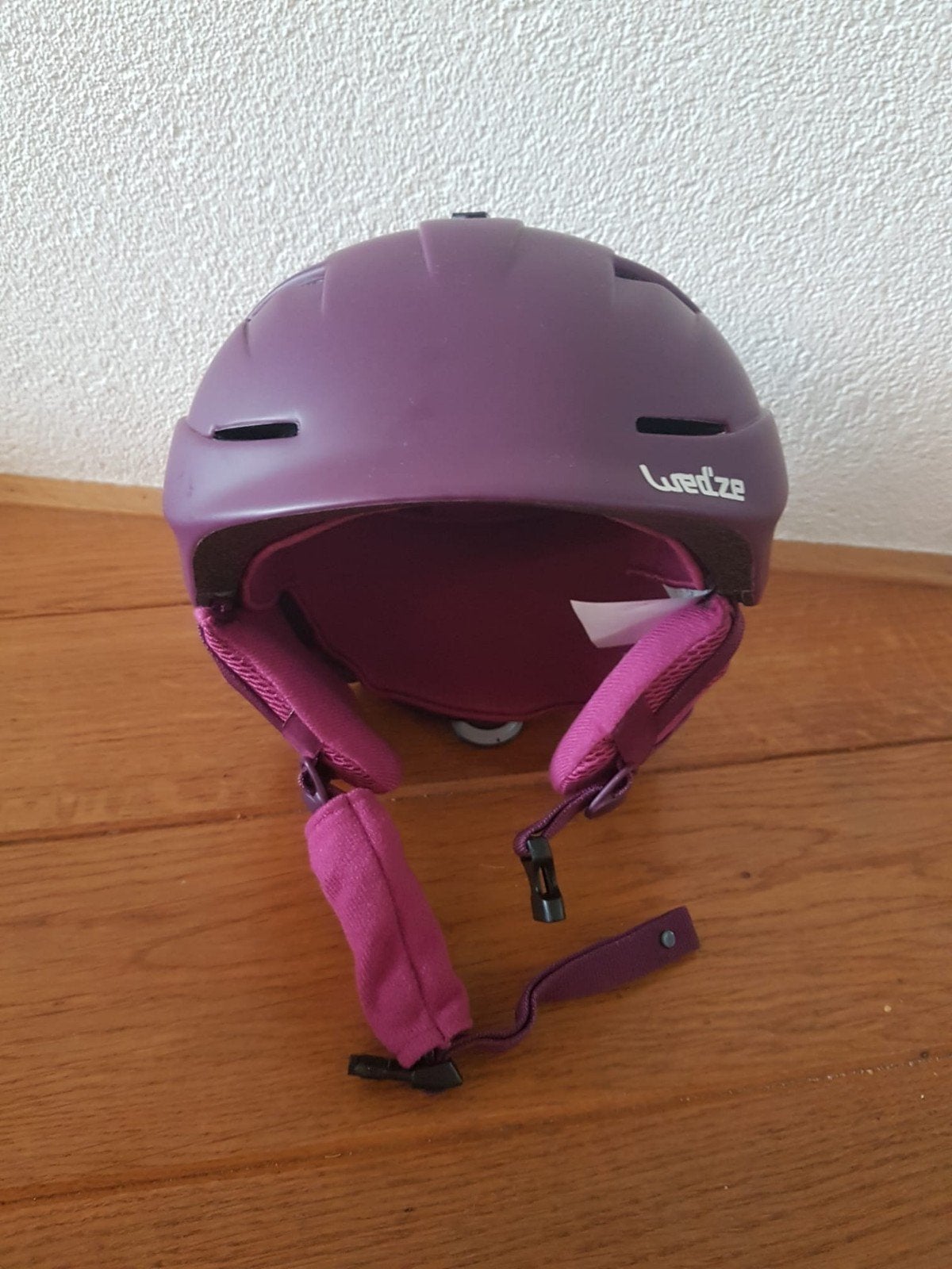Wed'ze skihelm paars - Maat S, Overige merken, Gebruikt, Overige typen, Ophalen of Verzenden