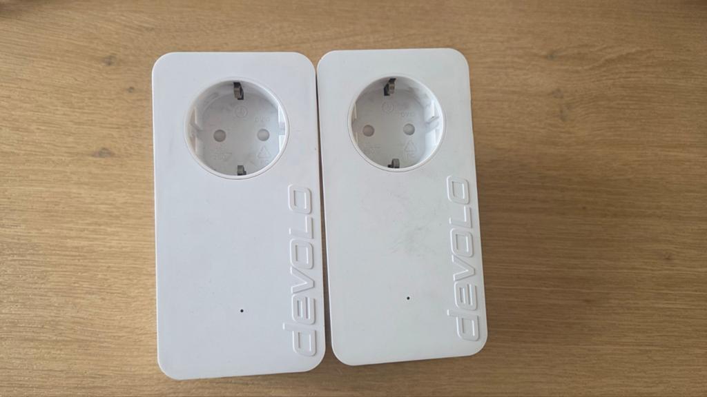 Devolo dLAN 550 duo+ Powerline Adapters (2 stuks), Ophalen of Verzenden, Gebruikt, Devolo