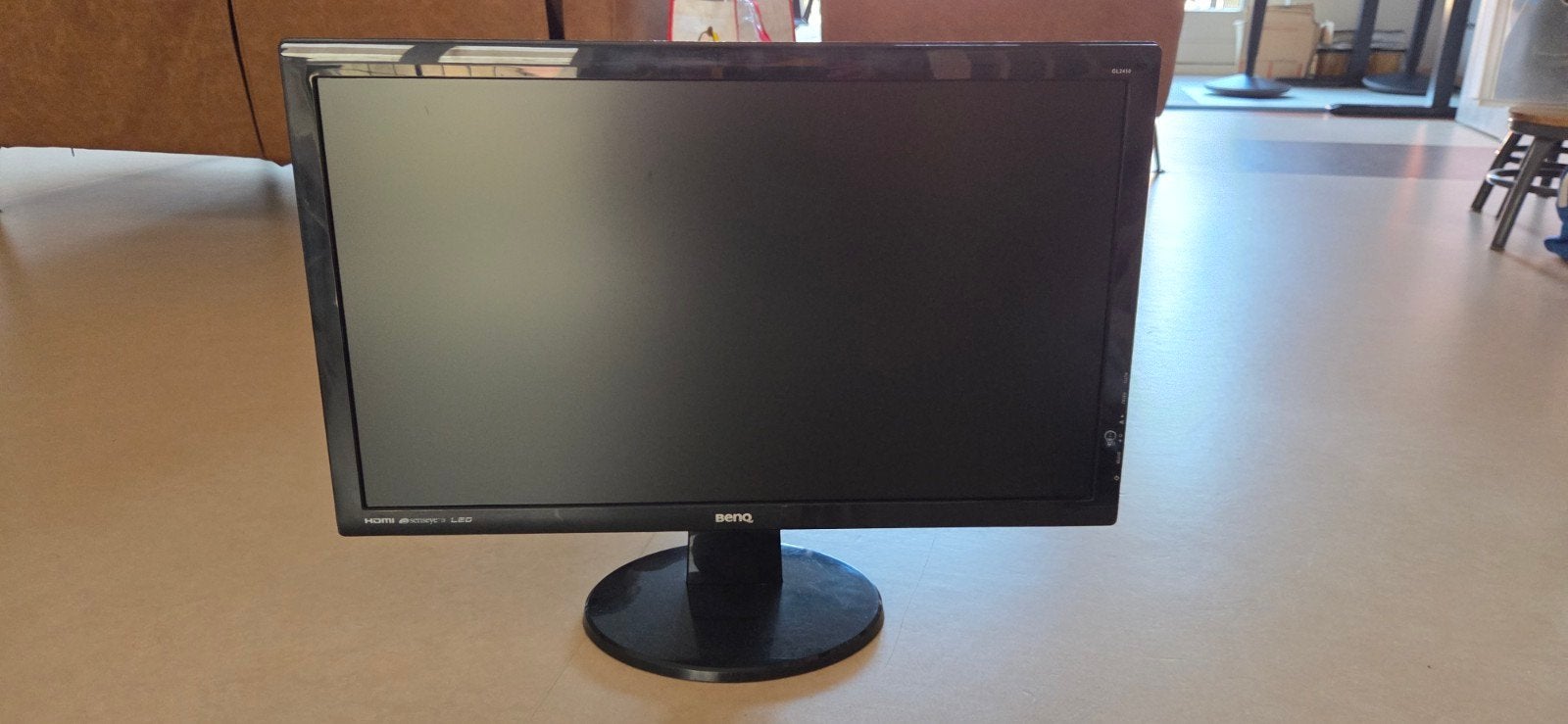 BenQ Monitor - Full HD, HDMI, VGA, Gebruikt, HDMI, Full HD, 60 Hz of minder