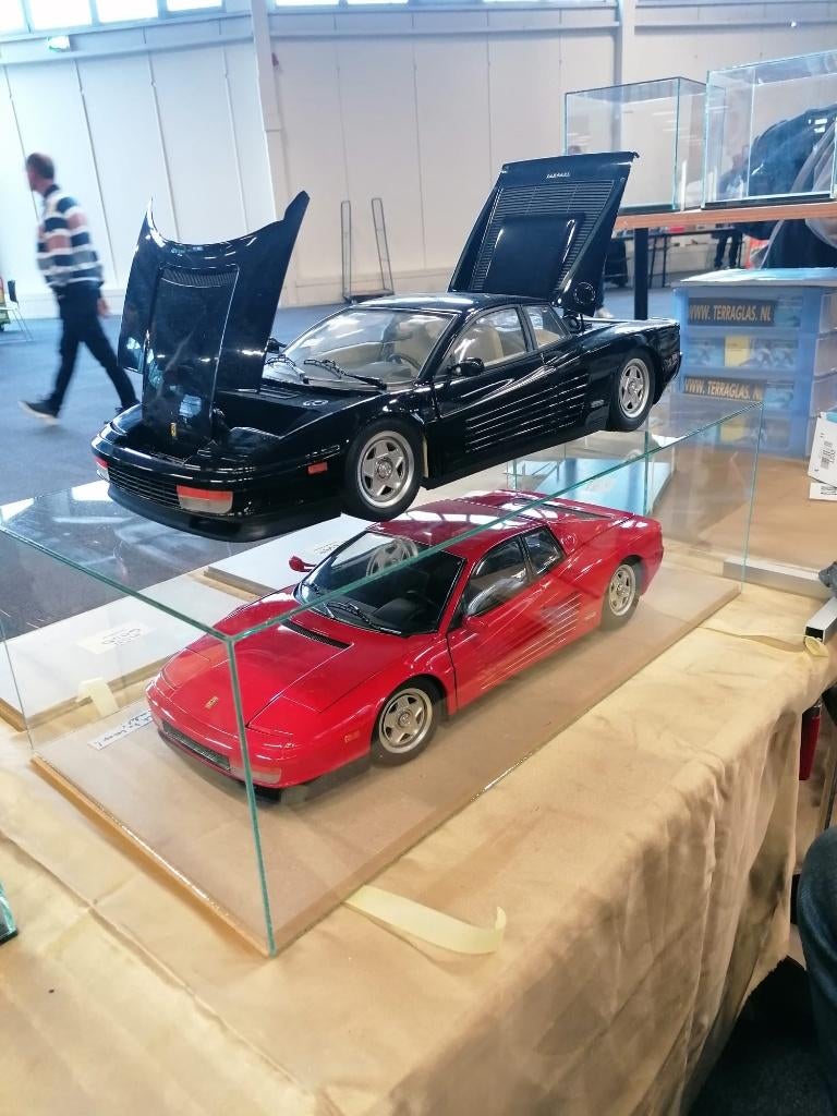 Vitrine van glas voor Pocher 1:8 model NIEUW, Hobby en Vrije tijd, Modelauto's | 1:5 tot 1:12, Ophalen, Auto, Nieuw, Terraglas