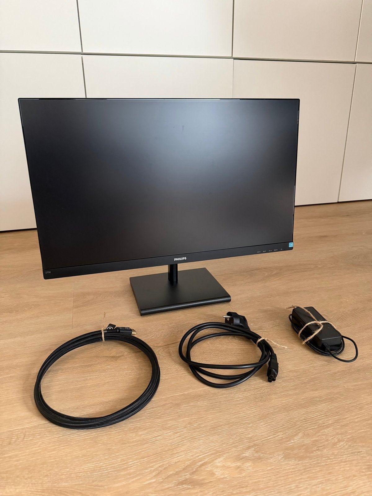 Philips 27” 1440p Monitor (27E1QDSW/00), Kantelbaar, Zo goed als nieuw, Quad HD (2K), Ophalen