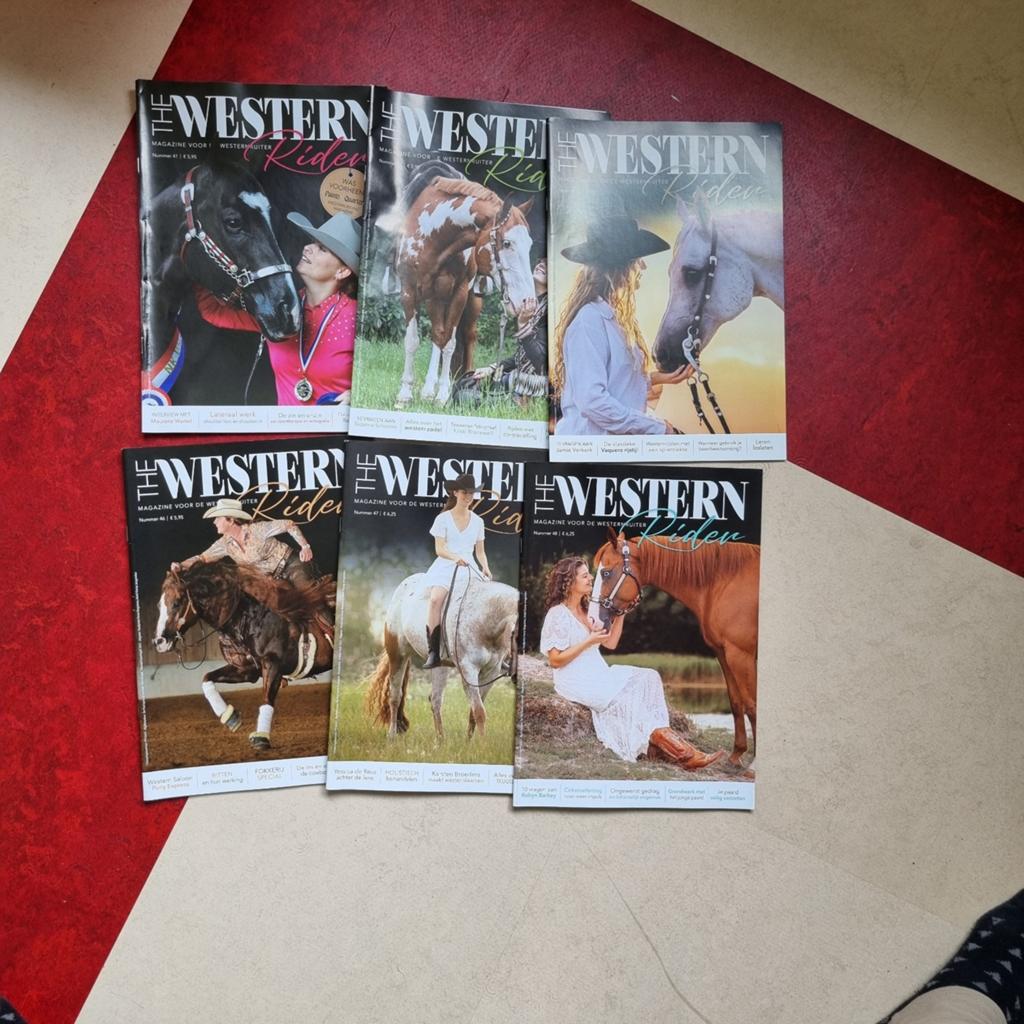 Tijdschriften Western Rider 6x, Ophalen of Verzenden, Western